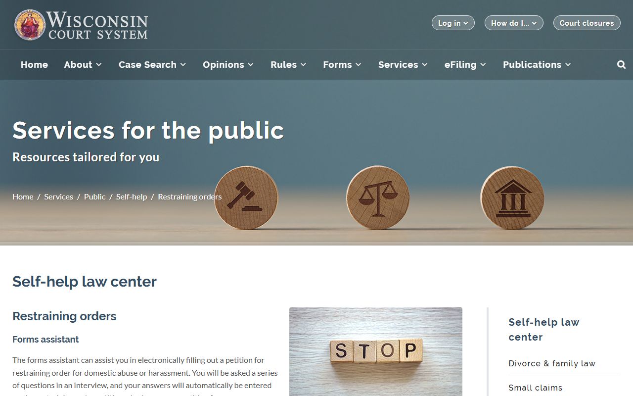 Adams County Traffic Court Records self-help image