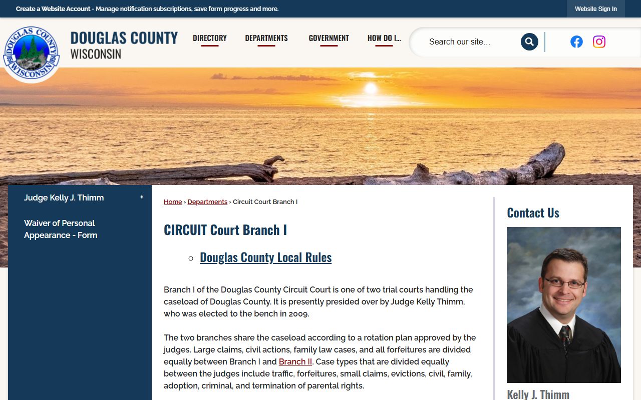 Douglas County Traffic Court Records circuit court branch