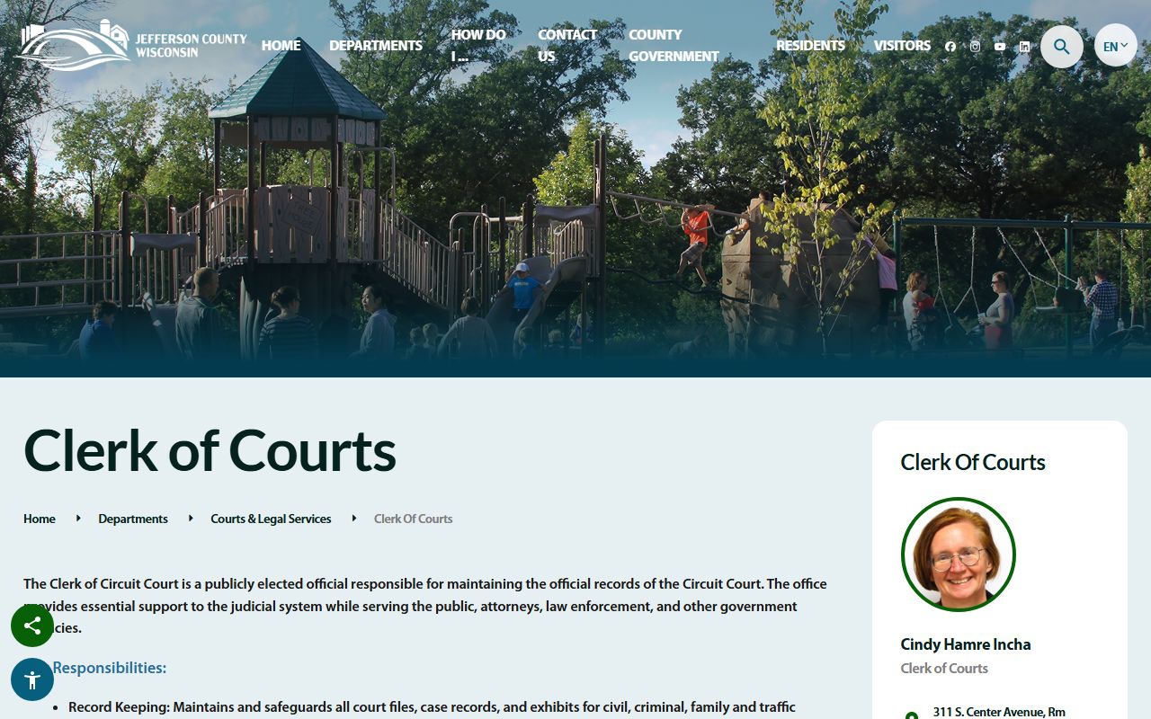 Jefferson County Traffic Court Records clerk office