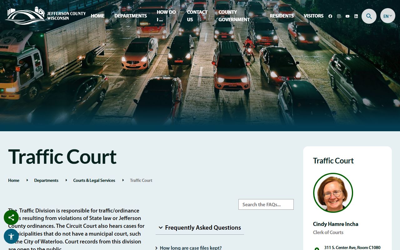 Jefferson County Traffic Court Records traffic division