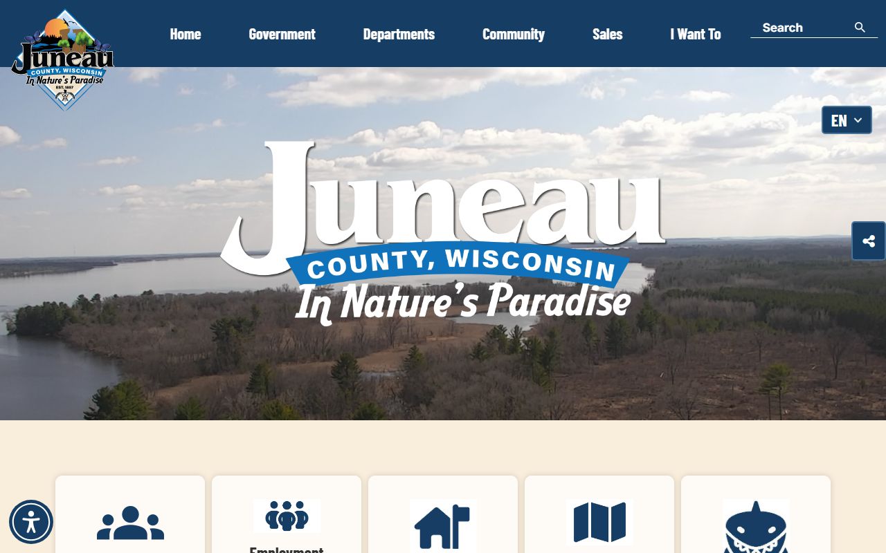 Juneau County Traffic Court Records county homepage